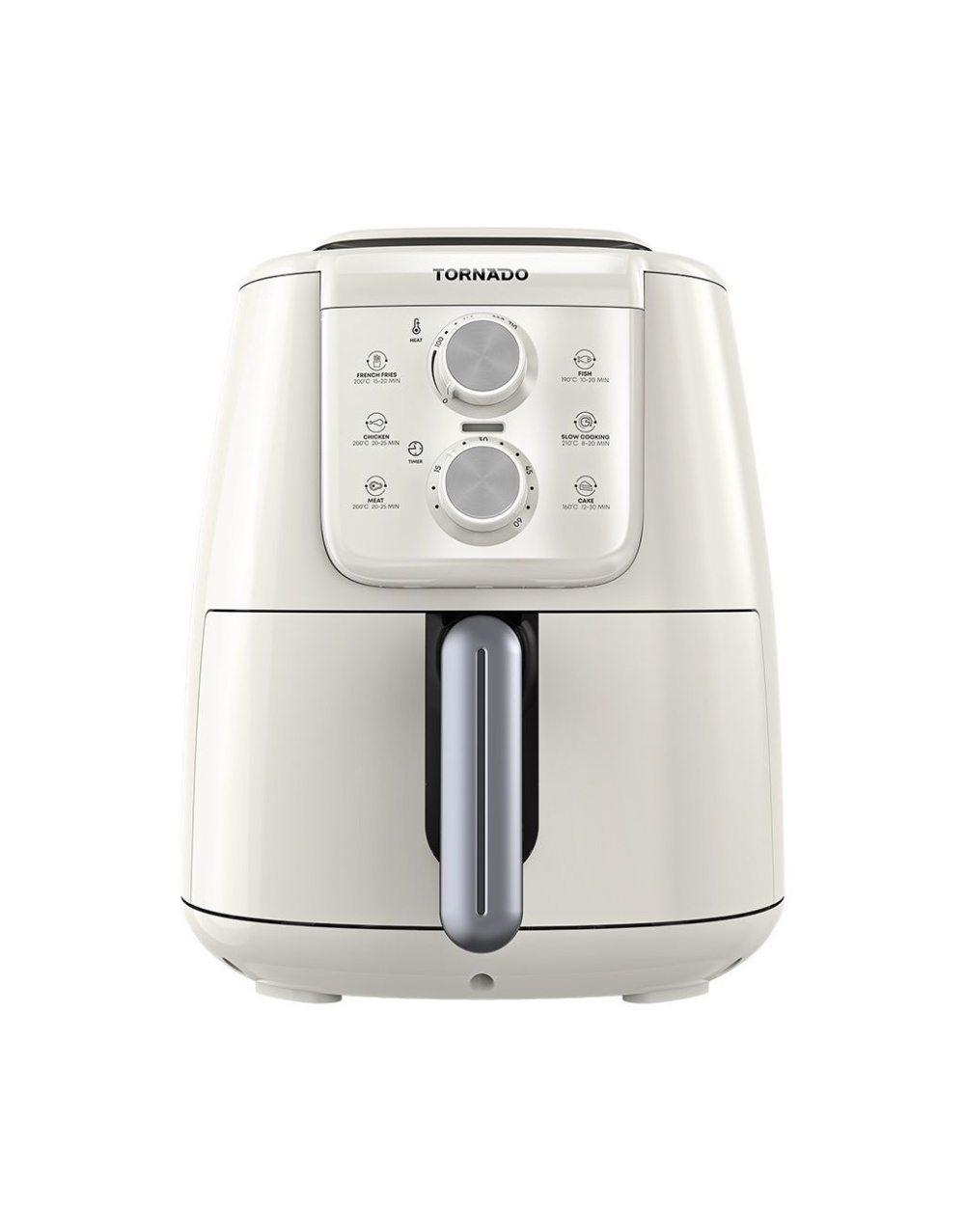 tornado-air-fryer-1550-watt-4-liter-manual-control-creamy-x-silver-thf-1554m-xl-cs-front-1